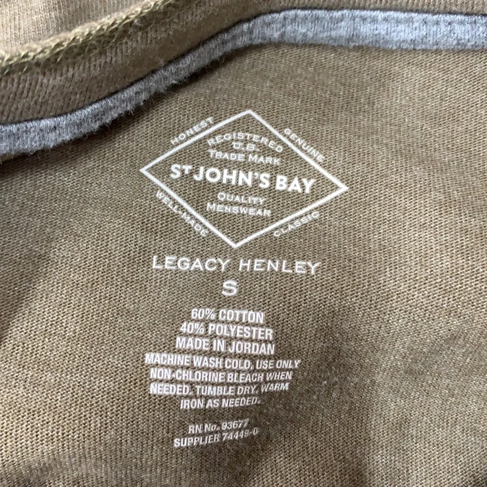 SzS St John’s Bay Legacy Henley Shirt - Picture 4 of 4